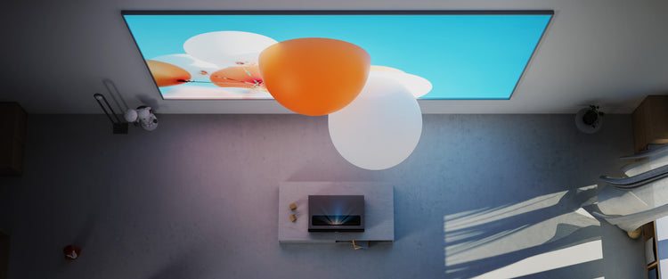 Vibrant, vivid ALPD® 4.0 RGB+ Technology Clear & crisp 4K UHD Resolution 2800 ANSI Lumens for ambient room lighting Super-accurate 107% Rec.2020 color gamut World's 1st Dolby Vision & Atmos UST projector ALLM + MEMC for smoother gaming Max 150-inch Proje