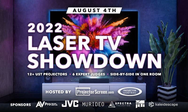 Formovie THEATER wins the 2020 laser TV showdown hosted by projectorscreen.com and projectorcentra.coml