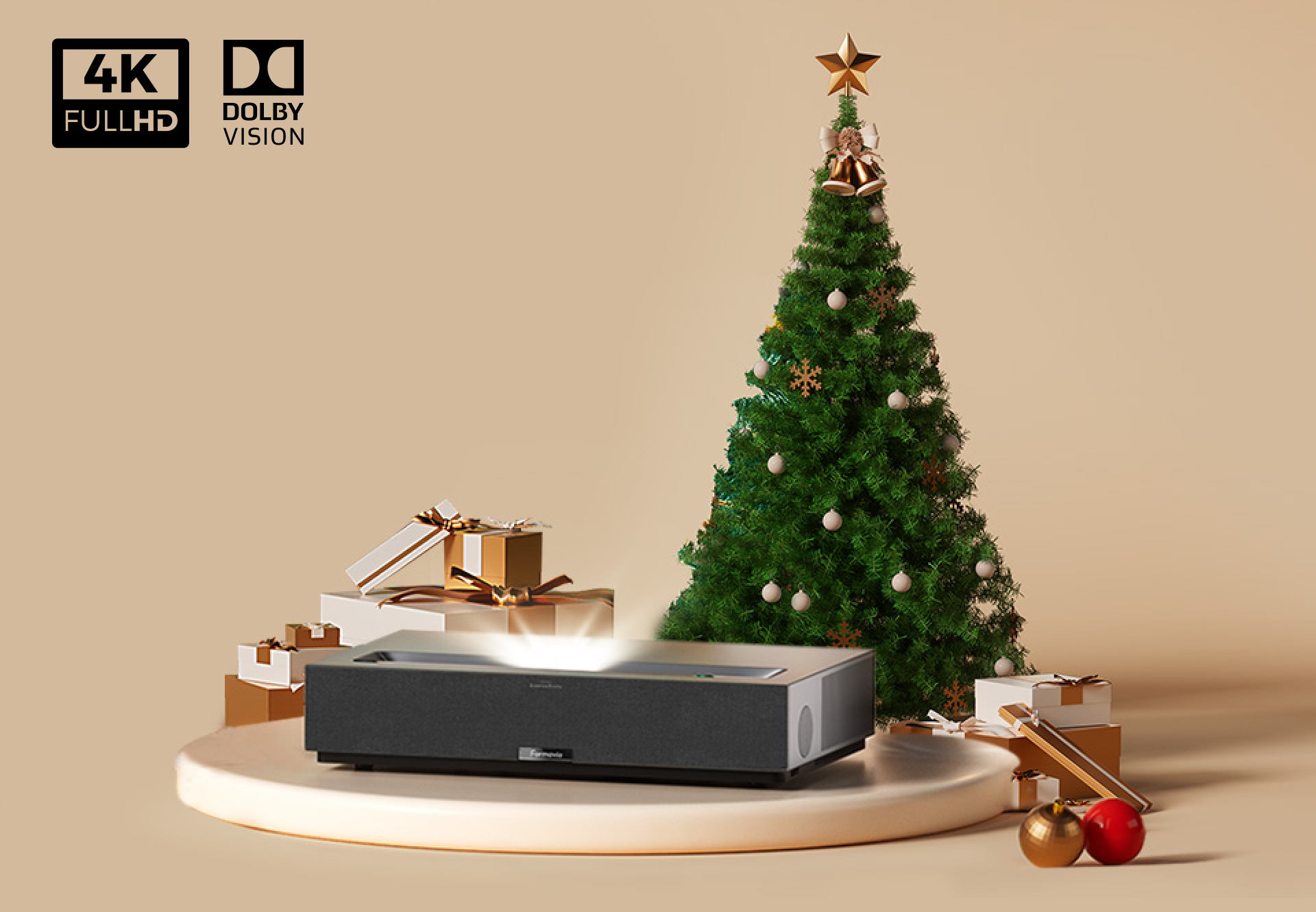 All You Need for Christmas Is a 4K Projector with Dolby Vision