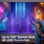 Formovie THEATER 150 inch Laser Projector